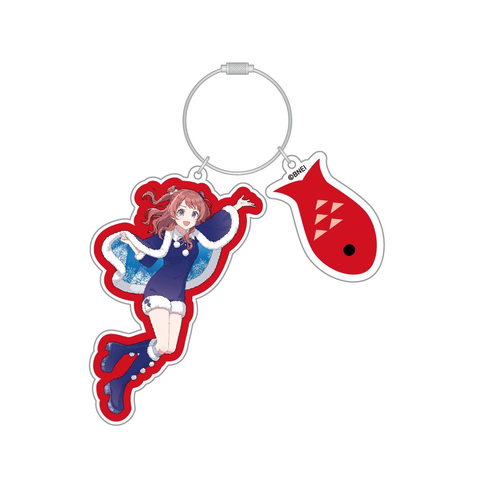 学園アイドルマスター アクリルキーホルダー 花海咲季 初星パラダイスVer. ("Gakuen Idolmaster" Acrylic Key Chain Hanami Saki Hatsuboshi Paradise Ver.)