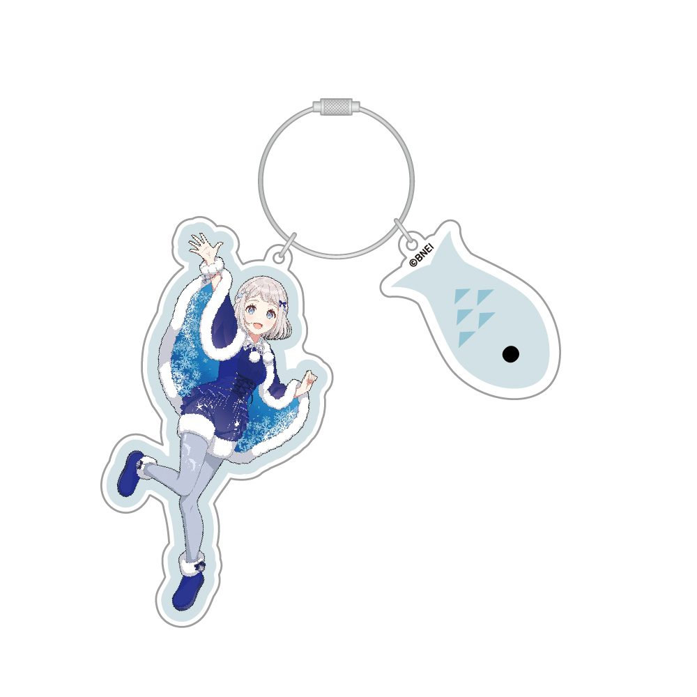 学園アイドルマスター アクリルキーホルダー 葛城リーリヤ 初星パラダイスVer. ("Gakuen Idolmaster" Acrylic Key Chain Katsuragi Lilja Hatsuboshi Paradise Ver.)