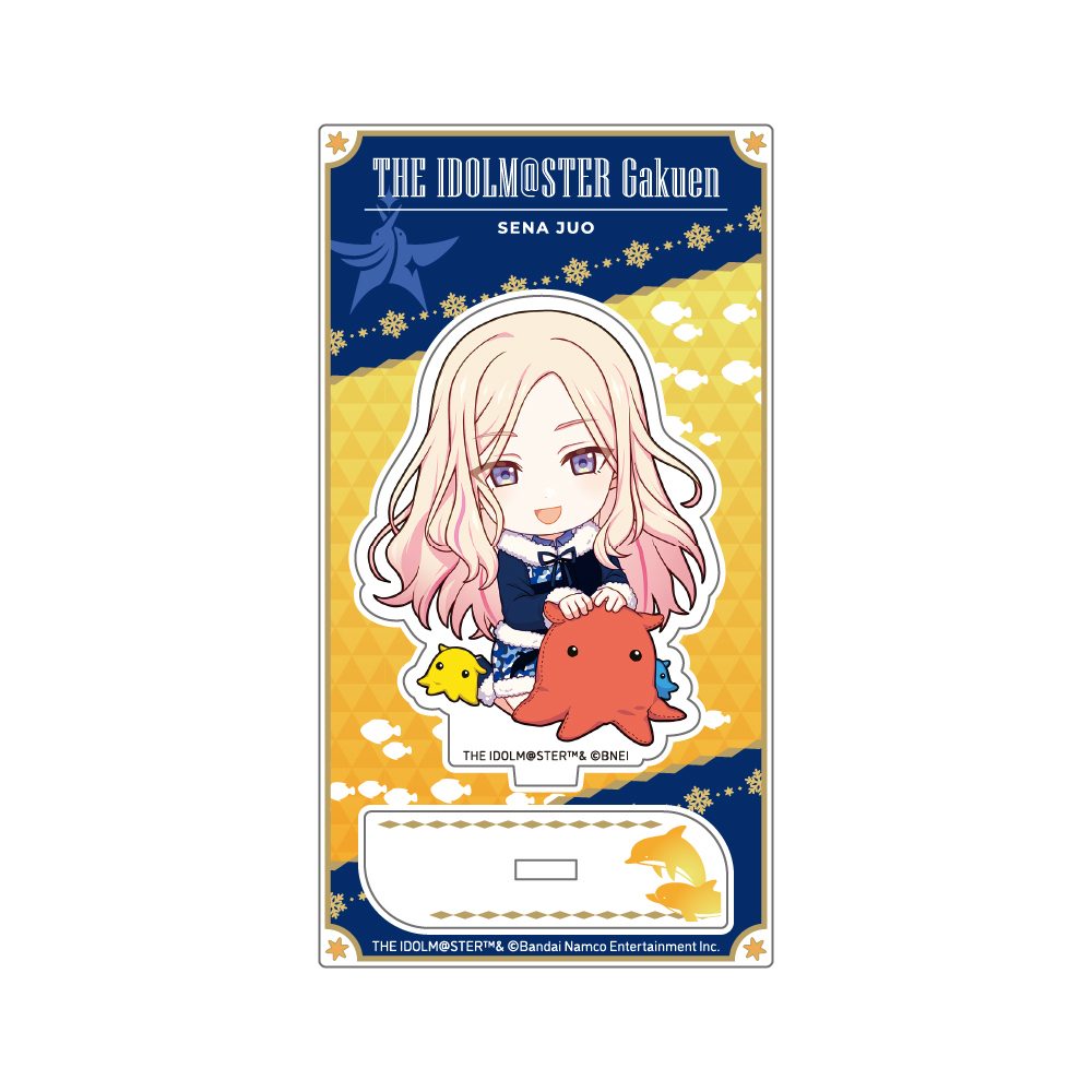 学園アイドルマスター ミニキャラアクリルスタンド 十王星南 初星パラダイスVer. ("Gakuen Idolmaster" Mini Character Acrylic Stand Juo Sena Hatsuboshi Paradise Ver.)
