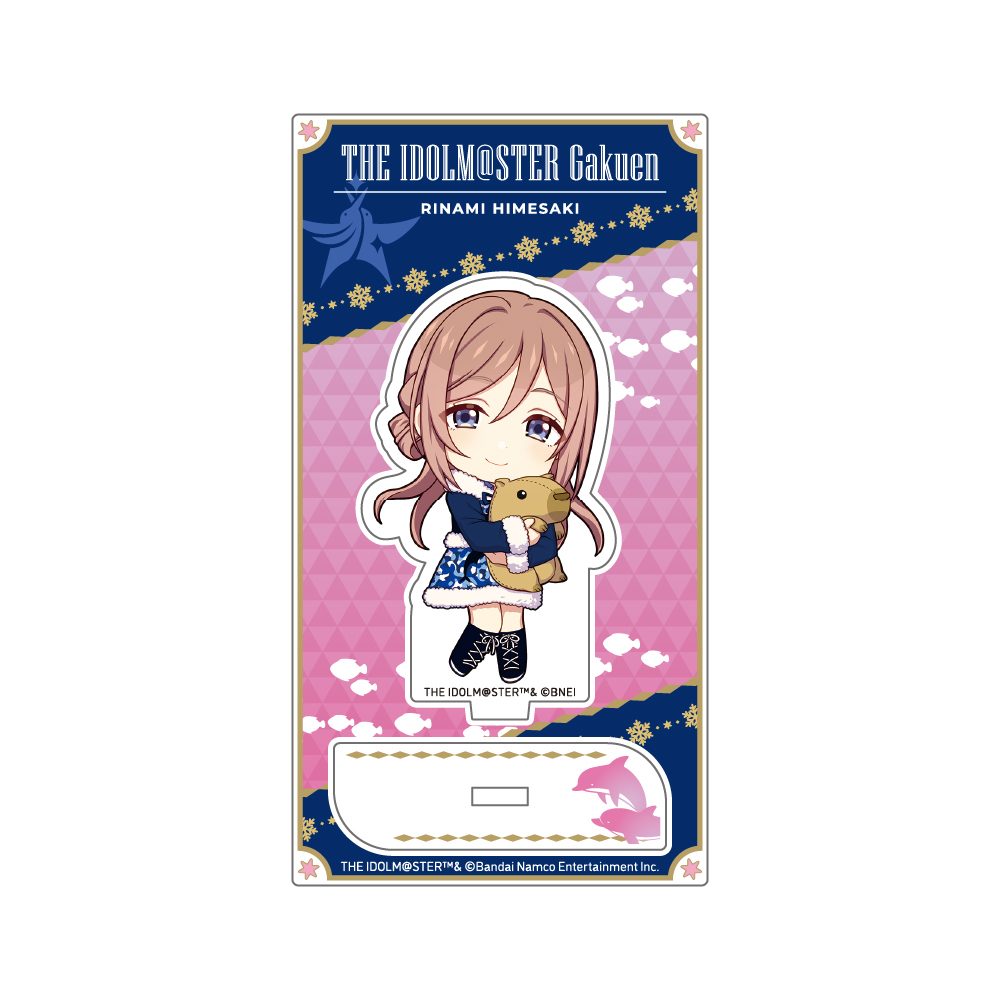 学園アイドルマスター ミニキャラアクリルスタンド 姫崎莉波 初星パラダイスVer. ("Gakuen Idolmaster" Mini Character Acrylic Stand Himesaki Rinami Hatsuboshi Paradise Ver.)