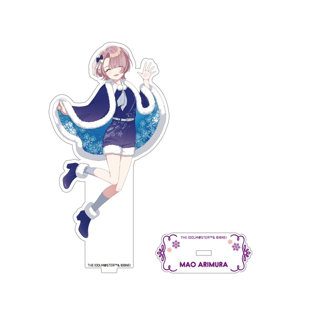 学園アイドルマスター 描き下ろしアクリルスタンド 有村麻央 初星パラダイスVer. ("Gakuen Idolmaster" Original Illustration Acrylic Stand Arimura Mao Hatsuboshi Paradise Ver.)
