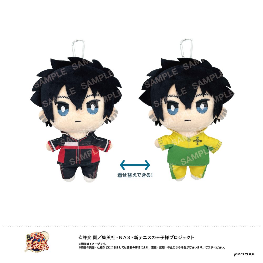 新テニスの王子様 おきがえぬいぐるみといっしょセット 第4弾 F 財前光 ("New The Prince of Tennis" Okigae Plush to Issho Set Vol. 4 F Zaizen Hikaru)