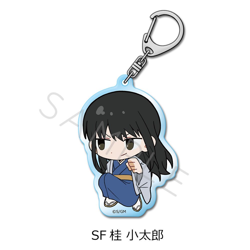 新劇場版 銀魂 -吉原大炎上- アクリルキーホルダー ちぽっけシリーズ SF 桂小太郎 ("New Gintama The Movie: -Yoshiwara in Flames-" Acrylic Key Chain Chipokke Series SF Katsura Kotarou)