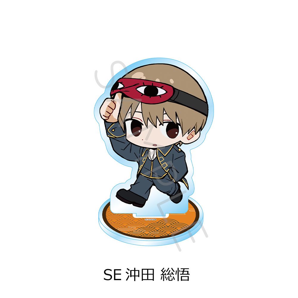 新劇場版 銀魂 -吉原大炎上- アクリルスタンド ちぽっけシリーズ SE 沖田総悟 ("New Gintama The Movie: -Yoshiwara in Flames-" Acrylic Stand Chipokke Series SE Okita Sougo)