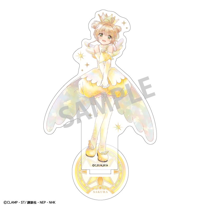 カードキャプターさくら クリアカード編 キラメキアクスタ 木之本桜A カミアニTOUCH ("Cardcaptor Sakura: Clear Card Arc" Kirameki Acrylic Stand Kinomoto Sakura A KamiAni TOUCH)
