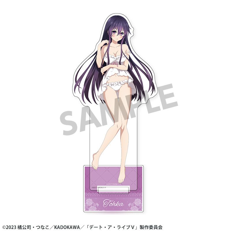 デート・ア・ライブV 描き下ろしBIGアクリルスタンド 夜刀神十香 B ("Date A Live V" Original Illustration Big Acrylic Stand Yatogami Tohka B)