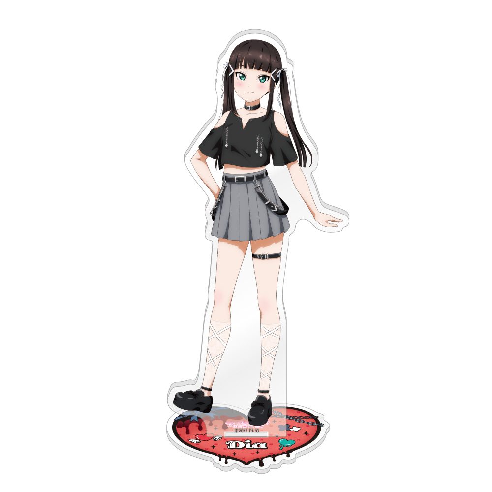 ラブライブ!サンシャイン!! 描き下ろしアクリルスタンド 黒澤ダイヤ ("Love Live! Sunshine!!" Original Illustration Acrylic Stand Kurosawa Dia)