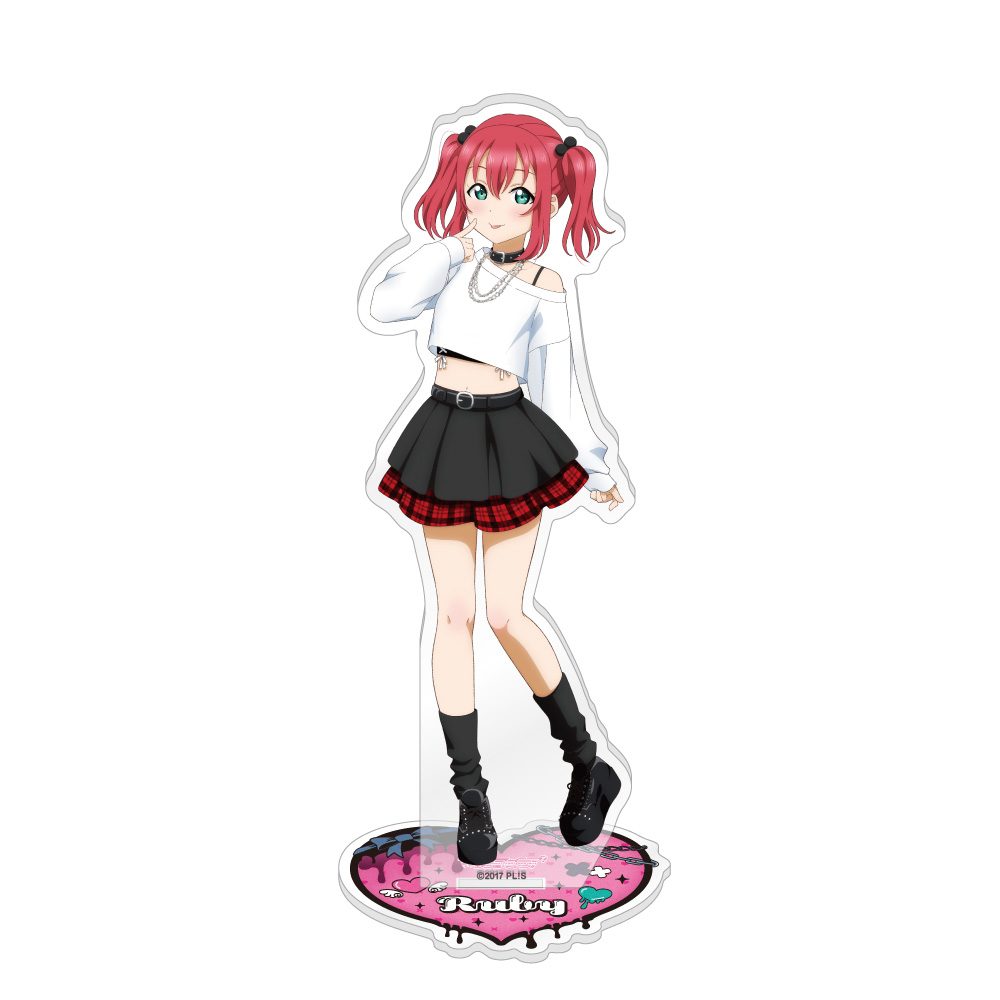 ラブライブ!サンシャイン!! 描き下ろしアクリルスタンド 黒澤ルビィ ("Love Live! Sunshine!!" Original Illustration Acrylic Stand Kurosawa Ruby)