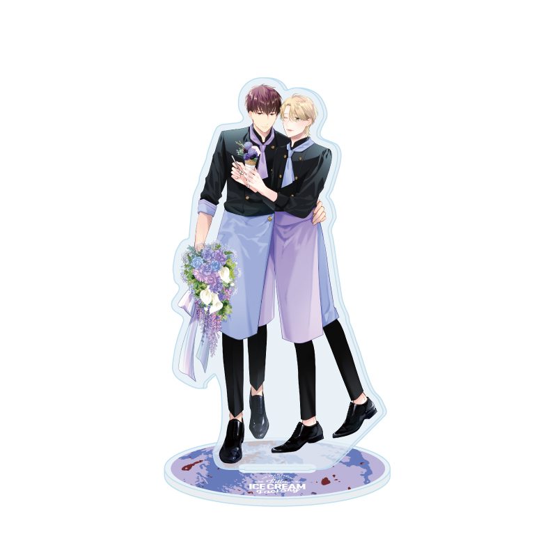 アクリルスタンド Tulle Ice Cream Factory -7th Anniversary- 03 左藤さなゆき先生(描き下ろしイラスト) (Acrylic Stand Tulle Ice Cream Factory -7th Anniversary- 03 Sanayuki Sato Works (Original Illustration))