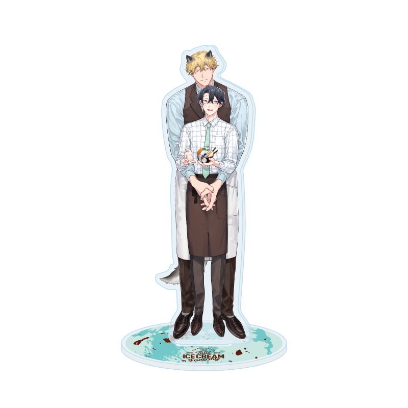 アクリルスタンド Tulle Ice Cream Factory -7th Anniversary- 04 ぽけろう先生(描き下ろしイラスト) (Acrylic Stand Tulle Ice Cream Factory -7th Anniversary- 04 Pokerou Works (Original Illustration))