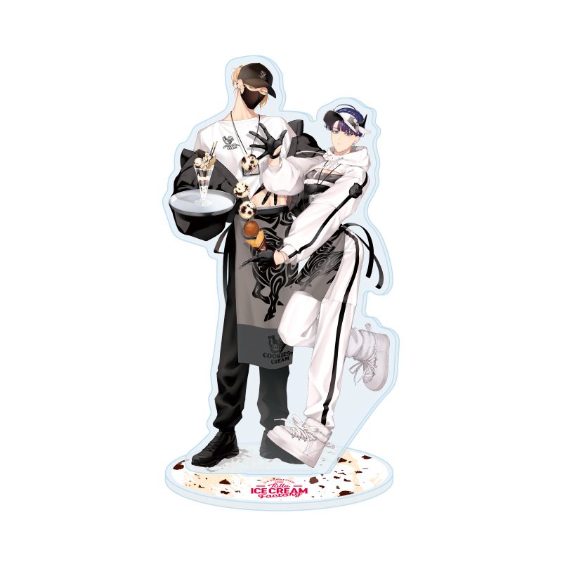 アクリルスタンド Tulle Ice Cream Factory -7th Anniversary- 06 屋敷シマ先生(描き下ろしイラスト) (Acrylic Stand Tulle Ice Cream Factory -7th Anniversary- 06 Shima Yashiki Works (Original Illustration))