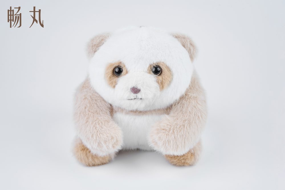 CHANG WAN(チャン ワン) パンダ ザイザイ ぬいぐるみキーホルダー (CHANG WAN PANDA ZAI ZAI PLUSH KEYCHAIN)