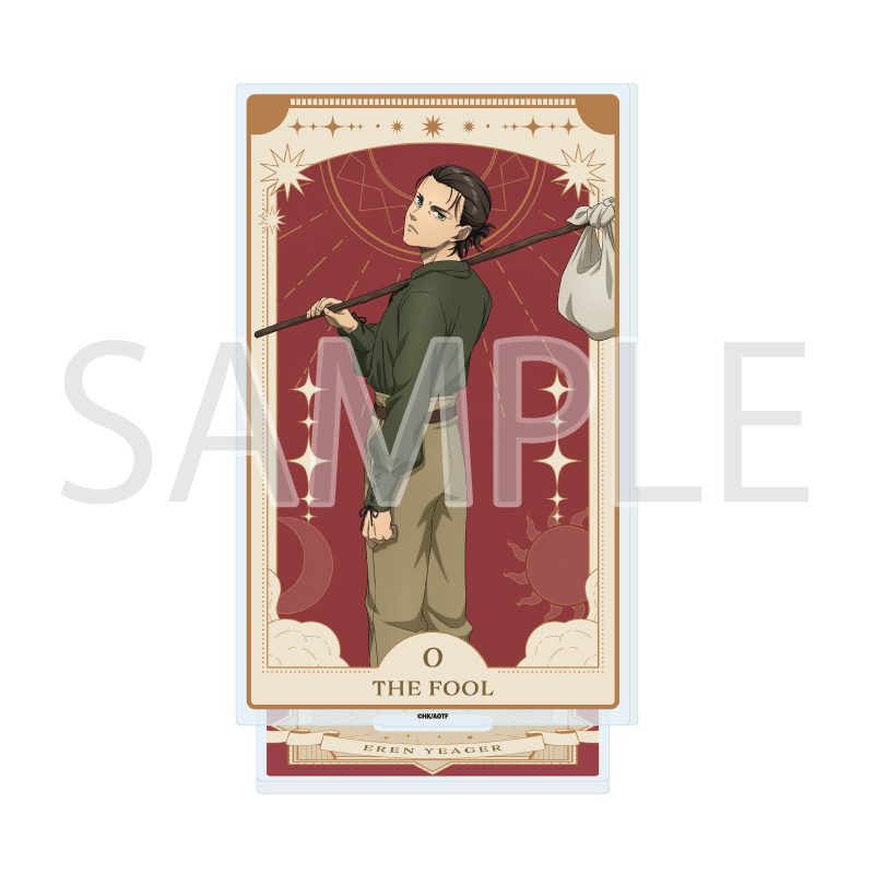 アクリルスタンド 進撃の巨人 The Final Season 13 エレン・イェーガー タロットVer.(描き下ろしイラスト) (Acrylic Stand "Attack on Titan The Final Season" 13 Eren Yeager Tarot Ver. (Original Illustration))