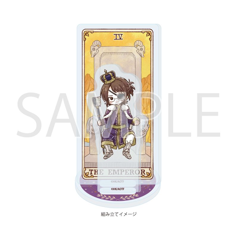 アクリルスタンドプレート 進撃の巨人 The Final Season 05 ハンジ・ゾエ タロットVer.(グラフアートイラスト) (Acrylic Stand Plate "Attack on Titan The Final Season" 05 Hans Zoe Tarot Ver. (Graff Art Illustration))