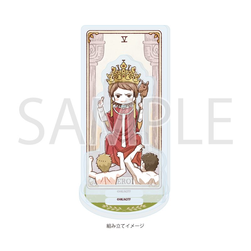 アクリルスタンドプレート 進撃の巨人 The Final Season 06 ジャン・キルシュタイン タロットVer.(グラフアートイラスト) (Acrylic Stand Plate "Attack on Titan The Final Season" 06 Jean Kirstein Tarot Ver. (Graff Art Illustration))