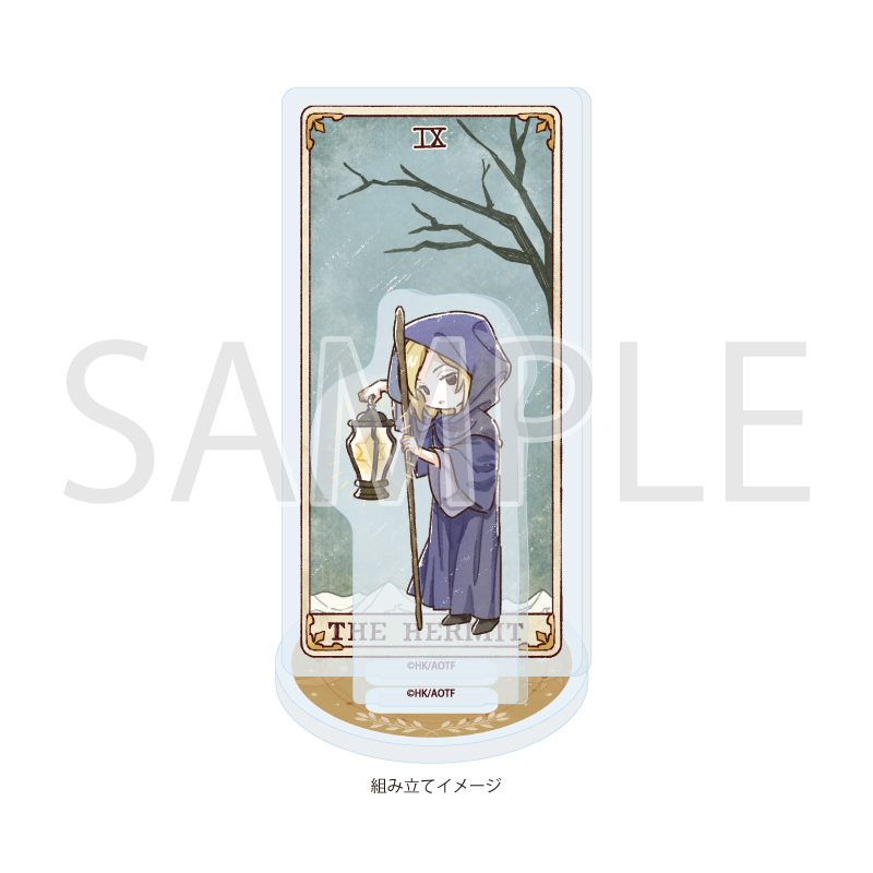 アクリルスタンドプレート 進撃の巨人 The Final Season 07 アニ・レオンハート タロットVer.(グラフアートイラスト) (Acrylic Stand Plate "Attack on Titan The Final Season" 07 Annie Leonhart Tarot Ver. (Graff Art Illustration))