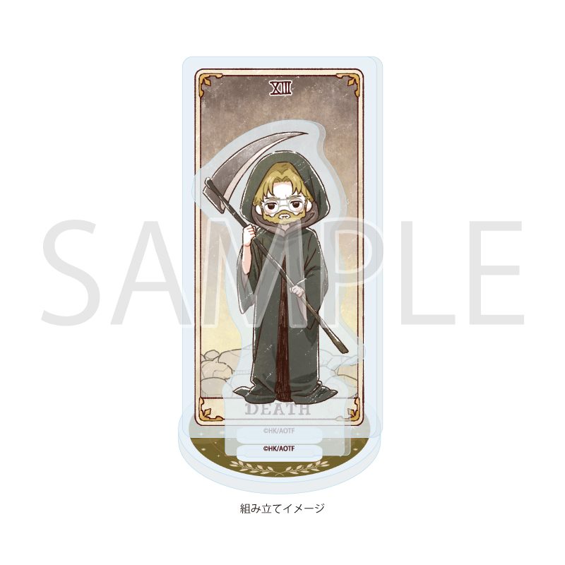 アクリルスタンドプレート 進撃の巨人 The Final Season 10 ジーク・イェーガー タロットVer.(グラフアートイラスト) (Acrylic Stand Plate "Attack on Titan The Final Season" 10 Zeke Yeager Tarot Ver. (Graff Art Illustration))