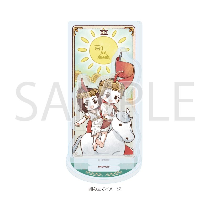 アクリルスタンドプレート 進撃の巨人 The Final Season 11 ファルコ・グライス&ガビ・ブラウン タロットVer.(グラフアートイラスト) (Acrylic Stand Plate "Attack on Titan The Final Season" 11 Falco Grice & Gabi Braun Tarot Ver. (Graff Art Illustration))