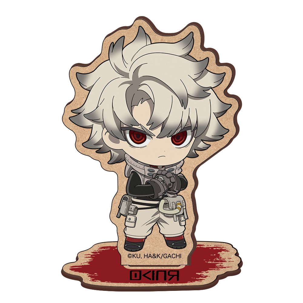 ガチアクタ 木製キャラスタンド ミニキャラ ルド ("Gachiakuta" Wooden Chara Stand Mini Character Rudo)