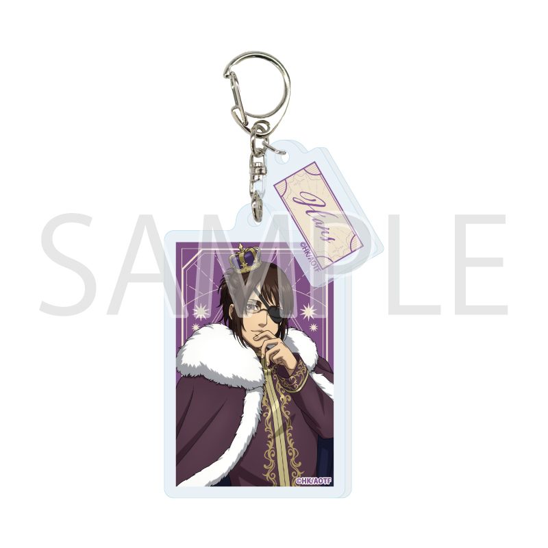 パーツ付きアクリルキーホルダー 進撃の巨人 The Final Season 08 ハンジ・ゾエ タロットVer.(描き下ろしイラスト) (Acrylic Key Chain with Parts "Attack on Titan The Final Season" 08 Hans Zoe Tarot Ver. (Original Illustration))