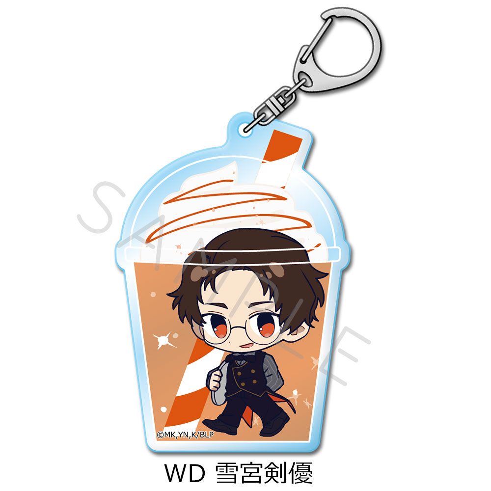 ブルーロック 第10弾 アクリルキーホルダー WD 雪宮剣優 ("Blue Lock" Vol. 10 Acrylic Key Chain WD Yukimiya Kenyu)