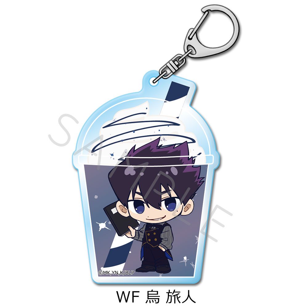 ブルーロック 第10弾 アクリルキーホルダー WF 烏旅人 ("Blue Lock" Vol. 10 Acrylic Key Chain WF Karasu Tabito)