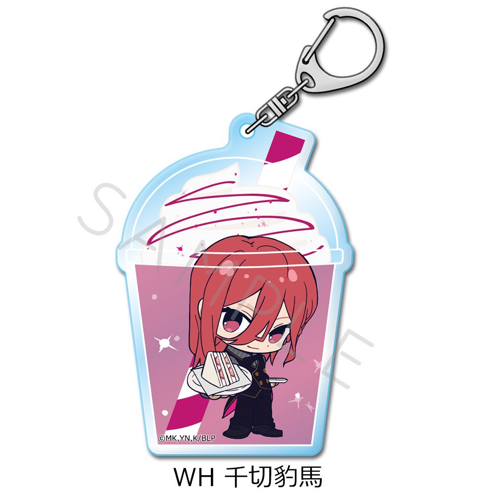 ブルーロック 第10弾 アクリルキーホルダー WH 千切豹馬 ("Blue Lock" Vol. 10 Acrylic Key Chain WH Chigiri Hyoma)