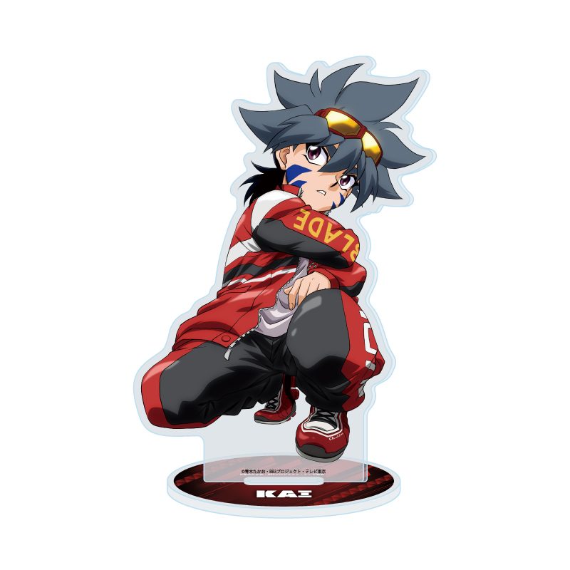 アクリルスタンド 爆転シュート ベイブレード Gレボリューション 02 火渡カイ(描き下ろしイラスト) (Acrylic Stand "Bakuten Shoot Beyblade G Revolution" 02 Hiwatari Kai (Original Illustration))