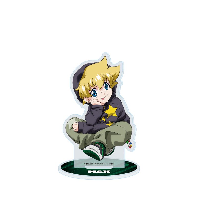 アクリルスタンド 爆転シュート ベイブレード Gレボリューション 04 水原マックス(描き下ろしイラスト) (Acrylic Stand "Bakuten Shoot Beyblade G Revolution" 04 Max Tate (Mizuhara Max) (Original Illustration))