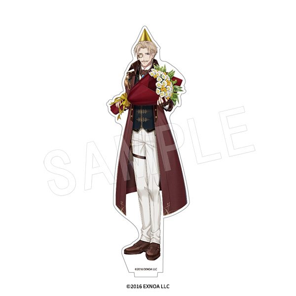 文豪とアルケミスト アクリルフィギュアスタンド 花の贈り物異装Ver. ゲーテ ("Bungo to Alchemist" Acrylic Figure Stand Flower Gift Wear Ver. Goethe)