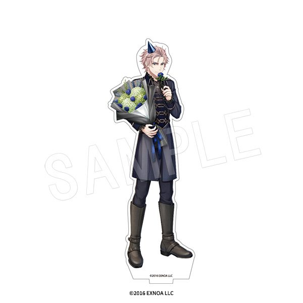 文豪とアルケミスト アクリルフィギュアスタンド 花の贈り物異装Ver. ポー(エドガー・アラン・ポー) ("Bungo to Alchemist" Acrylic Figure Stand Flower Gift Wear Ver. Poe (Edgar Allan Poe))