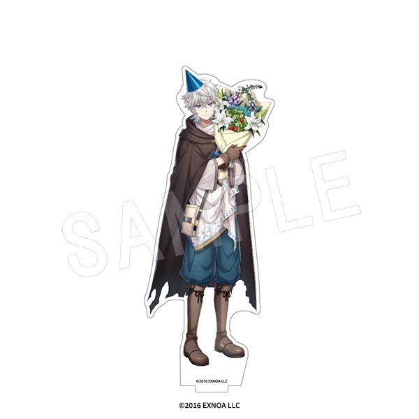 文豪とアルケミスト アクリルフィギュアスタンド 花の贈り物異装Ver. ランボー ("Bungo to Alchemist" Acrylic Figure Stand Flower Gift Wear Ver. Rimbaud)