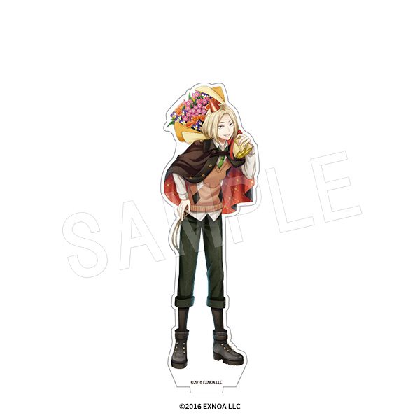 文豪とアルケミスト アクリルフィギュアスタンド 花の贈り物異装Ver. 中原中也 ("Bungo to Alchemist" Acrylic Figure Stand Flower Gift Wear Ver. Nakahara Chuya)