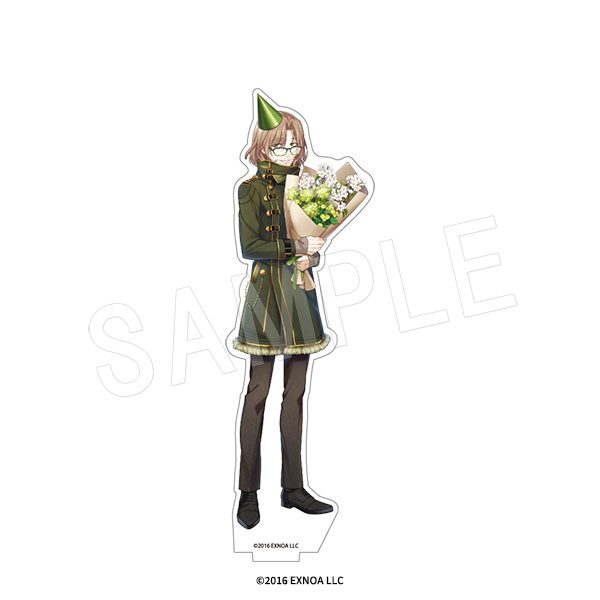 文豪とアルケミスト アクリルフィギュアスタンド 花の贈り物異装Ver. 中野重治 ("Bungo to Alchemist" Acrylic Figure Stand Flower Gift Wear Ver. Nakano Shigeharu)