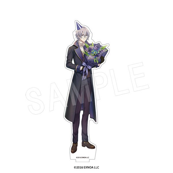 文豪とアルケミスト アクリルフィギュアスタンド 花の贈り物異装Ver. 久米正雄 ("Bungo to Alchemist" Acrylic Figure Stand Flower Gift Wear Ver. Kume Masao)