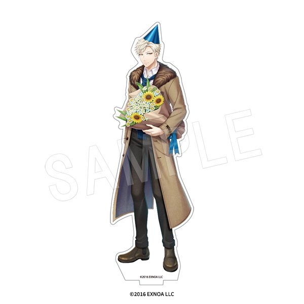 文豪とアルケミスト アクリルフィギュアスタンド 花の贈り物異装Ver. 二葉亭四迷 ("Bungo to Alchemist" Acrylic Figure Stand Flower Gift Wear Ver. Futabatei Shimei)