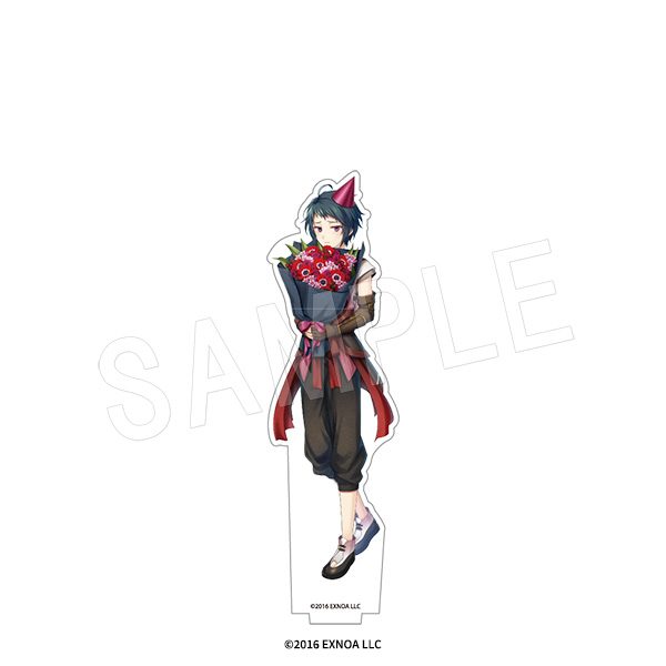 文豪とアルケミスト アクリルフィギュアスタンド 花の贈り物異装Ver. 小川未明 ("Bungo to Alchemist" Acrylic Figure Stand Flower Gift Wear Ver. Ogawa Bimei)