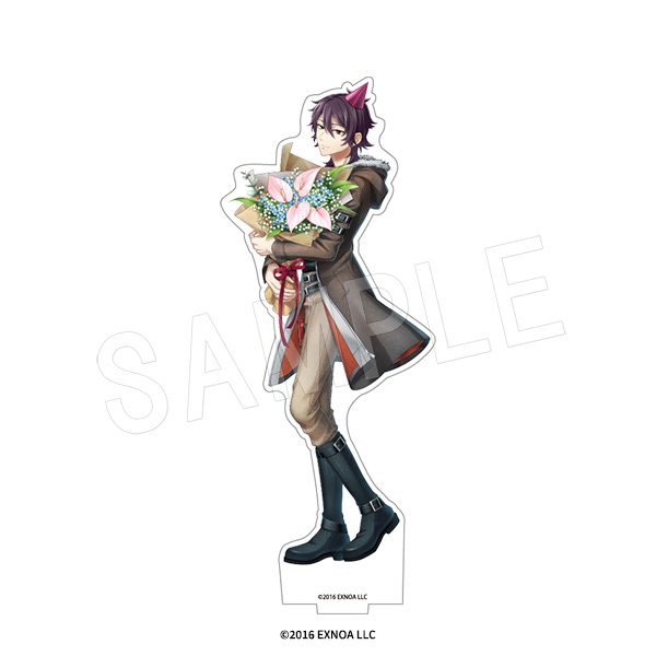 文豪とアルケミスト アクリルフィギュアスタンド 花の贈り物異装Ver. 小林多喜二 ("Bungo to Alchemist" Acrylic Figure Stand Flower Gift Wear Ver. Kobayashi Takiji)
