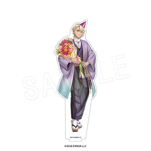 文豪とアルケミスト アクリルフィギュアスタンド 花の贈り物異装Ver. 山本有三 ("Bungo to Alchemist" Acrylic Figure Stand Flower Gift Wear Ver. Yamamoto Yuuzou)