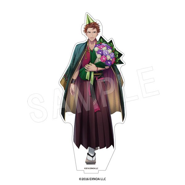 文豪とアルケミスト アクリルフィギュアスタンド 花の贈り物異装Ver. 幸田露伴 ("Bungo to Alchemist" Acrylic Figure Stand Flower Gift Wear Ver. Kouda Rohan)