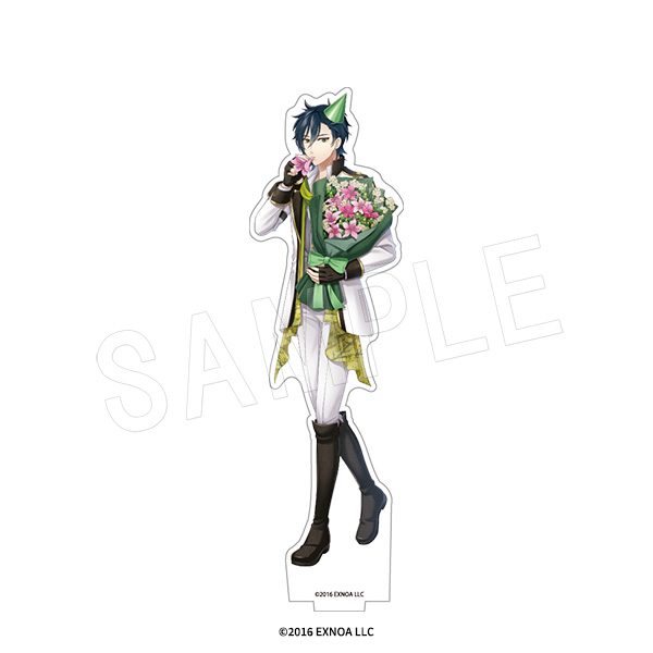 文豪とアルケミスト アクリルフィギュアスタンド 花の贈り物異装Ver. 志賀直哉 ("Bungo to Alchemist" Acrylic Figure Stand Flower Gift Wear Ver. Shiga Naoya)