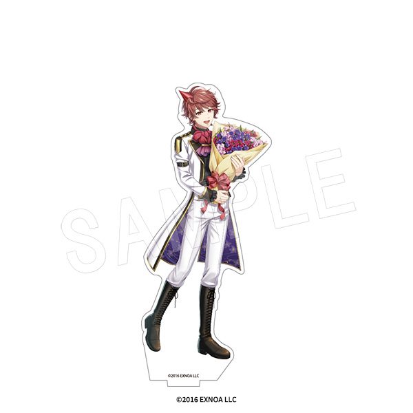 文豪とアルケミスト アクリルフィギュアスタンド 花の贈り物異装Ver. 武者小路実篤 ("Bungo to Alchemist" Acrylic Figure Stand Flower Gift Wear Ver. Mushanokoji Saneatsu)