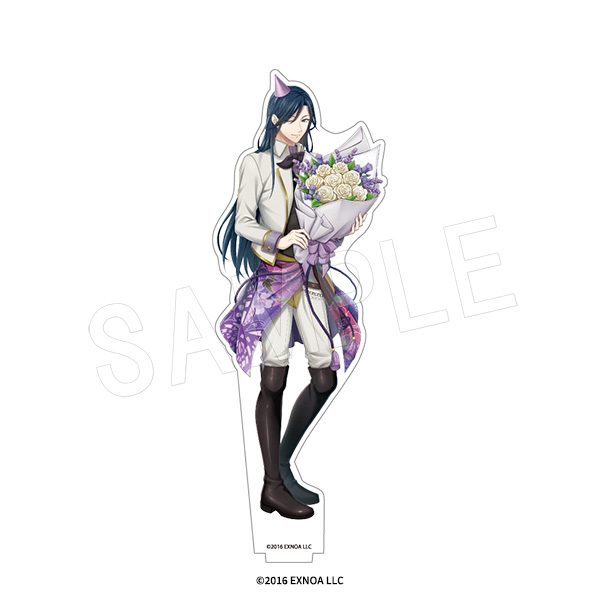 文豪とアルケミスト アクリルフィギュアスタンド 花の贈り物異装Ver. 永井荷風 ("Bungo to Alchemist" Acrylic Figure Stand Flower Gift Wear Ver. Nagai Kafuu)