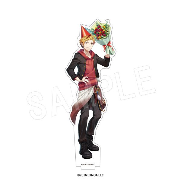 文豪とアルケミスト アクリルフィギュアスタンド 花の贈り物異装Ver. 石川啄木 ("Bungo to Alchemist" Acrylic Figure Stand Flower Gift Wear Ver. Ishikawa Takuboku)