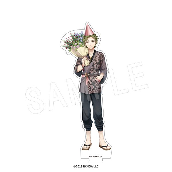 文豪とアルケミスト アクリルフィギュアスタンド 花の贈り物異装Ver. 若山牧水 ("Bungo to Alchemist" Acrylic Figure Stand Flower Gift Wear Ver. Wakayama Bokusui)