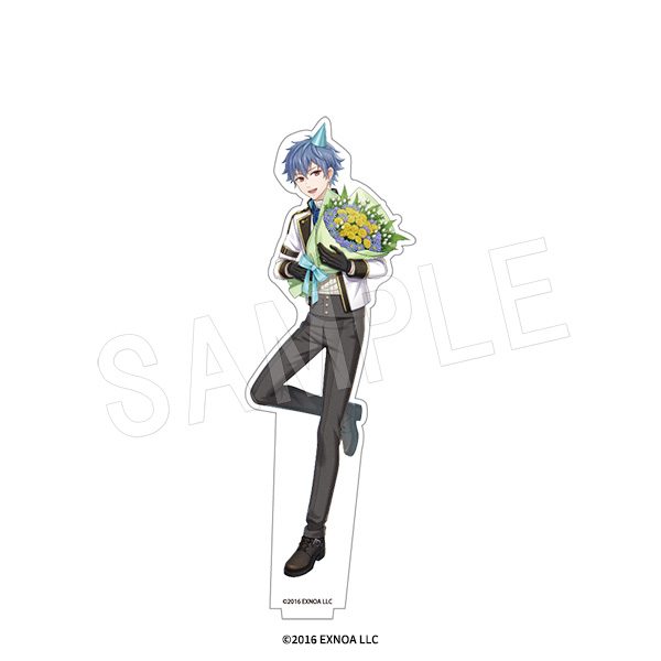 文豪とアルケミスト アクリルフィギュアスタンド 花の贈り物異装Ver. 里見弴 ("Bungo to Alchemist" Acrylic Figure Stand Flower Gift Wear Ver. Satomi Ton)
