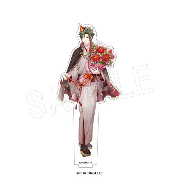文豪とアルケミスト アクリルフィギュアスタンド 花の贈り物異装Ver. 高浜虚子 ("Bungo to Alchemist" Acrylic Figure Stand Flower Gift Wear Ver. Takahama Kyoshi)
