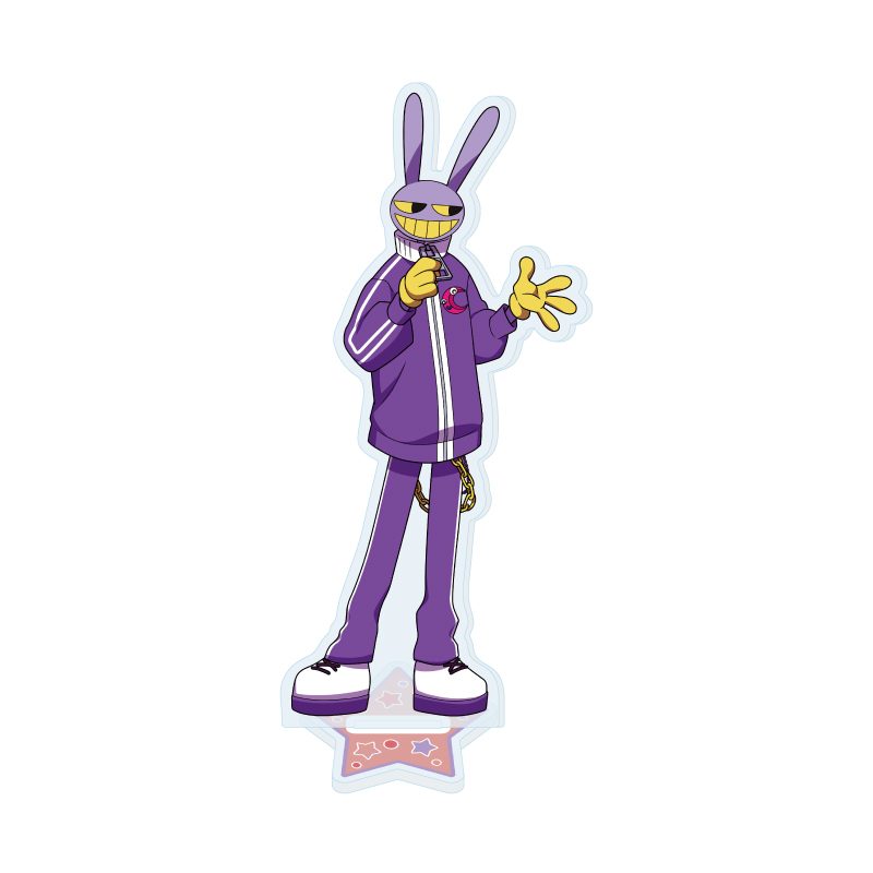 アクリルスタンド アメイジング・デジタル・サーカス 05 カラフルVer. ジャックス(描き起こしイラスト) (Acrylic Stand "The Amazing Digital Circus" 05 Colorful Ver. Jax (Original Illustration))
