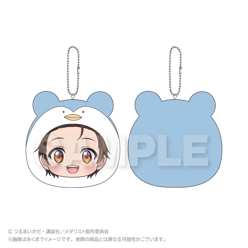 メダリスト まるめいつクッションキーホルダー 結束いのり ("Medalist" Marumates Cushion Key Chain Yuitsuka Inori)