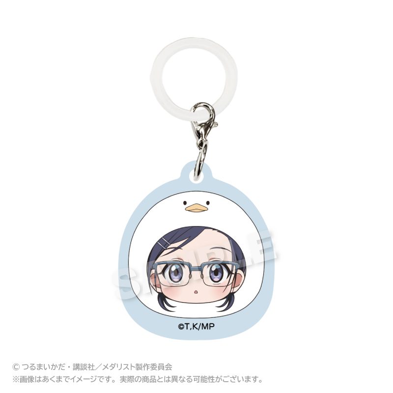 メダリスト まるめいつチャーム 亜昼美玖 ("Medalist" Marumates Charm Ahiru Miku)